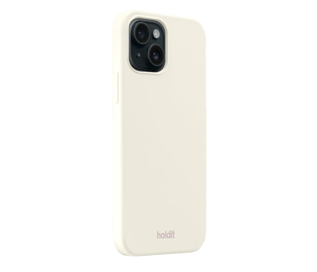 Holdit Silicone Case iPhone 15 Soft Linen - 1236011 - zdjęcie 2